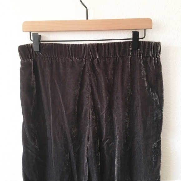 Ett:twa for Anthropologie Cuff Velvet Trouser XS-S - Picture 8 of 9